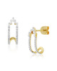 Cercei Aur 18k Diamante BLANCO'S Cercei Aur 18k Diamante BLANCO'S