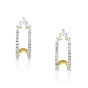Cercei Aur 18k Diamante BLANCO'S
