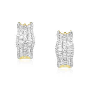 Cercei Aur 18k Diamante BLANCO'S