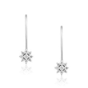 Cercei Aur 18k Diamante BLANCO'S