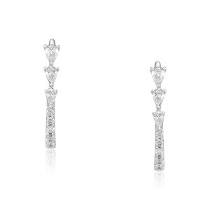 Cercei Aur 18k Diamante BLANCO'S