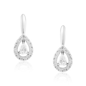 Cercei Aur 18k Diamante BLANCO'S