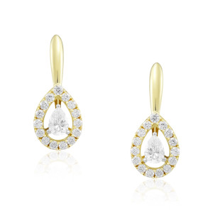 Cercei Aur 18k Diamante BLANCO'S
