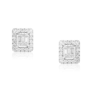 Cercei Aur 18k Diamante BLANCO'S