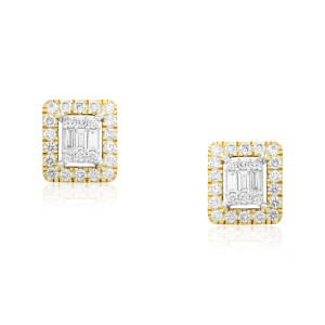 Cercei Aur 18k Diamante BLANCO'S