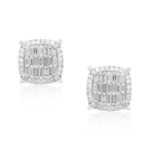 Cercei Aur 18k Diamante BLANCO'S