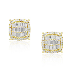 Cercei Aur 18k Diamante BLANCO'S