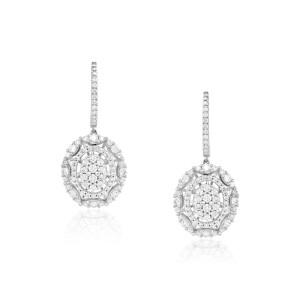 Cercei Aur 18k Diamante BLANCO'S