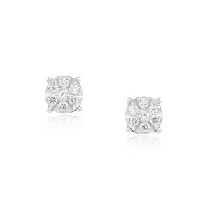 Cercei Aur 18k Diamante BLANCO'S