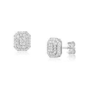 Cercei Aur 18k Diamante BLANCO'S