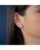Cercei Fluture Aur 18k Diamante BLANCO'S