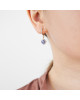 Cercei Aur 18k Diamante, Tanzanit DERUVO Cercei Aur 18k Diamante, Tanzanit DERUVO