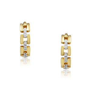 Cercei Aur 18k Diamante BLANCO'S