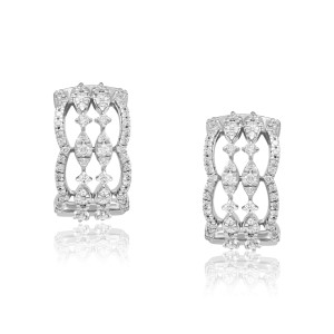 Cercei Aur 18k Diamante BLANCO'S