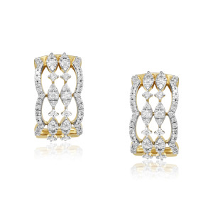 Cercei Aur 18k Diamante BLANCO'S