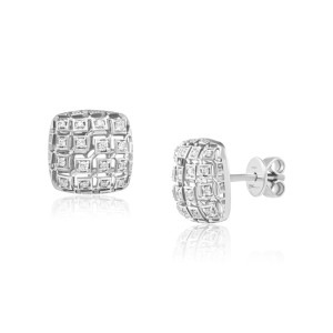 Cercei Aur 18k Diamante BLANCO'S