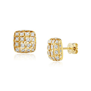 Cercei Aur 18k Diamante BLANCO'S