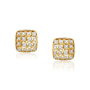 Cercei Aur 18k Diamante BLANCO'S