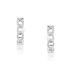 Cercei Aur 18k Diamante BLANCO'S