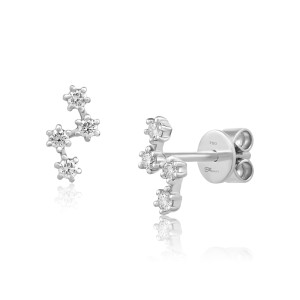 Cercei Aur 18k Diamante BLANCO'S