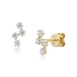 Cercei Aur 18k Diamante BLANCO'S