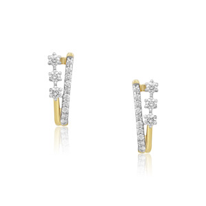 Cercei Aur 18k Diamante BLANCO'S