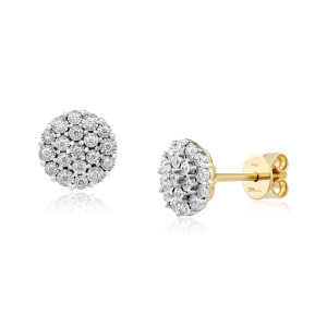 Cercei Aur 18k Diamante BLANCO'S