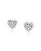Cercei Inima Aur 18k Diamante BLANCO'S