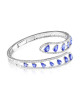 Bratara Fixa Aur 18k Diamante, Tanzanite DERUVO Bratara Fixa Aur 18k Diamante, Tanzanite DERUVO