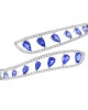 Bratara Fixa Aur 18k Diamante, Tanzanite DERUVO Bratara Fixa Aur 18k Diamante, Tanzanite DERUVO