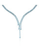 Colier Aur 18k London Blue Topaz DERUVO 