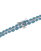 Colier Aur 18k London Blue Topaz DERUVO 