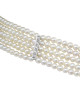 Colier Aur 18k Perla Cultura, Diamante PASSIONE PERLA
