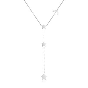 Colier Stele, Semiluna Aur 14k SABRINI