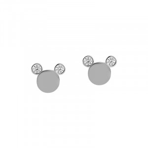 Cercei Mickey Mouse Argint 925 CZ CARLA M