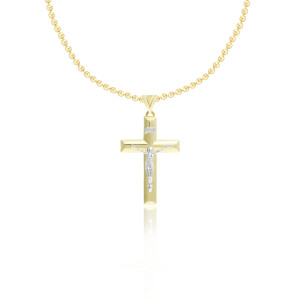 Pandantiv Cruce Aur 14k LEO MARCUS