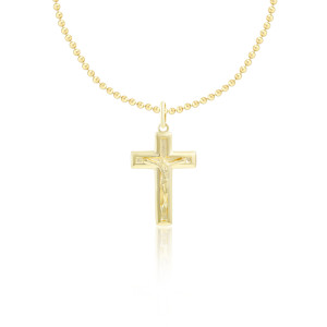 Pandantiv Cruce Aur 14k LEO MARCUS