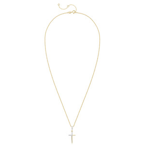 Pandantiv Cruce Aur 14k CZ SABRINI