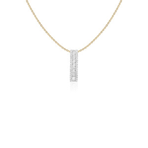 Pandantiv cu Lant Aur 18k Diamante BLANCO'S