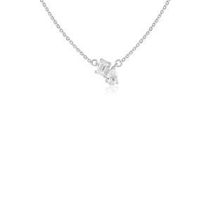 Pandantiv cu Lant Aur 18k Diamante BLANCO'S