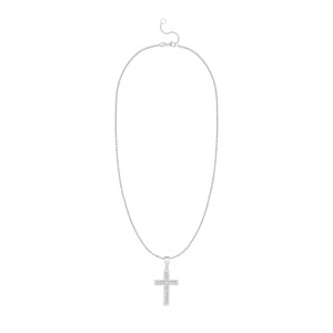 Pandantiv Cruce Aur 18k Diamante BLANCO'S