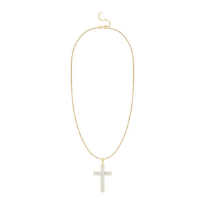 Pandantiv Cruce Aur 18k Diamante BLANCO'S