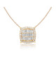 Pandantiv cu Lant Aur 18k Diamante BLANCO'S