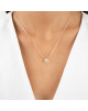 Pandantiv cu Lant Aur 18k Diamante BLANCO'S