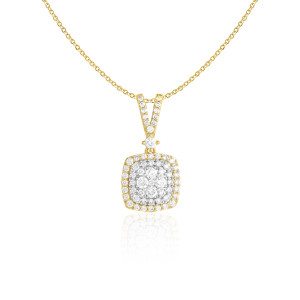 Pandantiv Aur 18k Diamante BLANCO'S