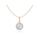 Pandantiv cu Lant Aur 18k Diamante BLANCO'S