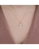 Pandantiv cu Lant Aur 18k Diamante BLANCO'S