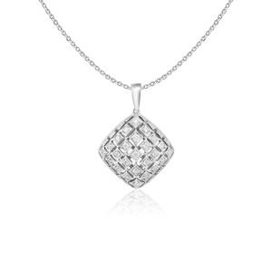 Pandantiv cu Lant Aur 18k Diamante BLANCO'S