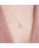 Pandantiv cu Lant Aur 18k Diamante BLANCO'S