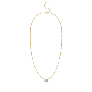 Pandantiv cu Lant Aur 18k Diamante BLANCO'S